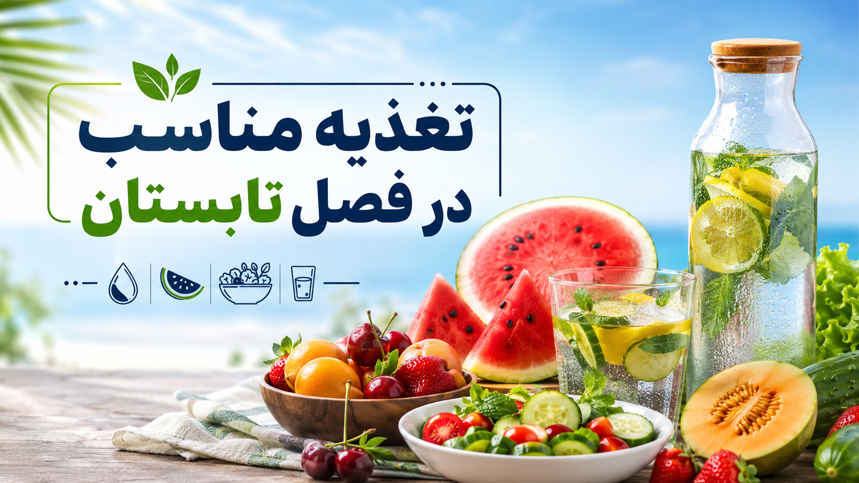 تغذیه مناسب در فصل تابستان