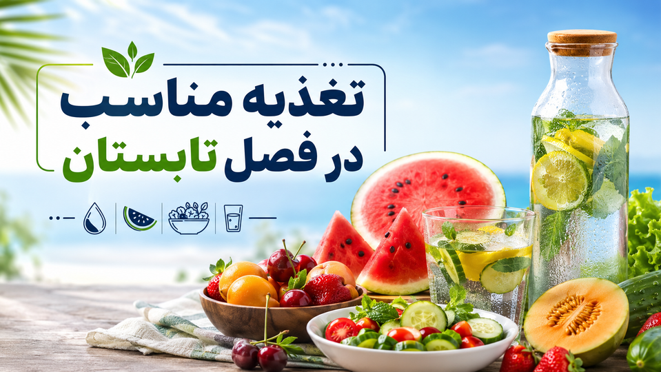 تغذیه مناسب در فصل تابستان